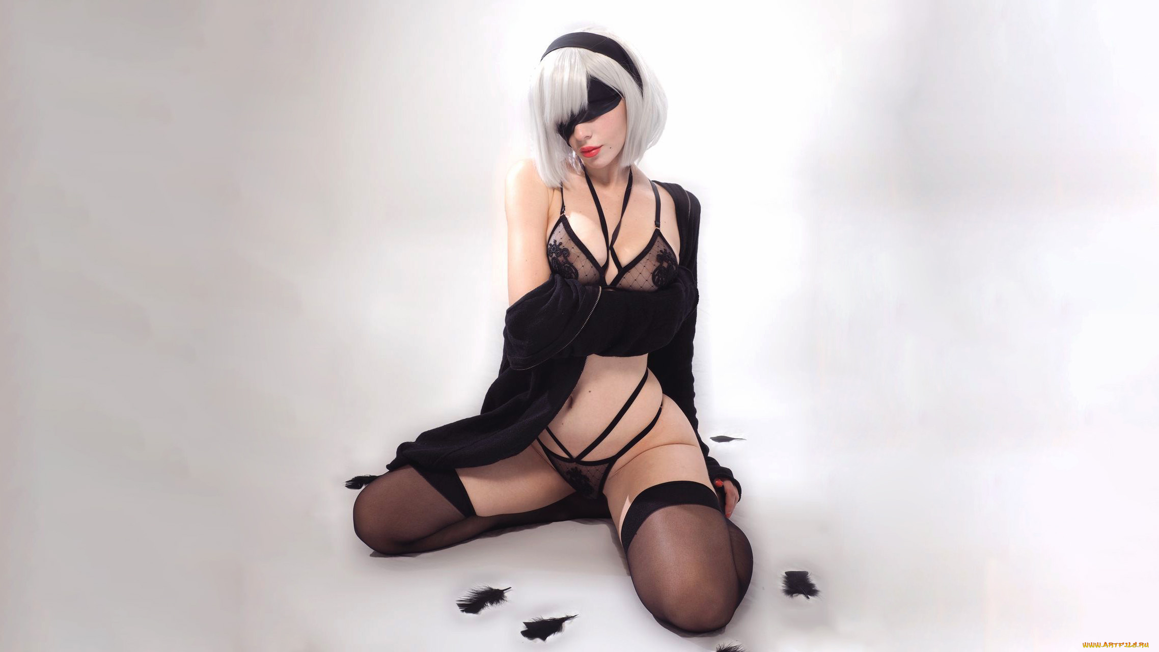 katyuska, moonfox, девушки, automata, nier