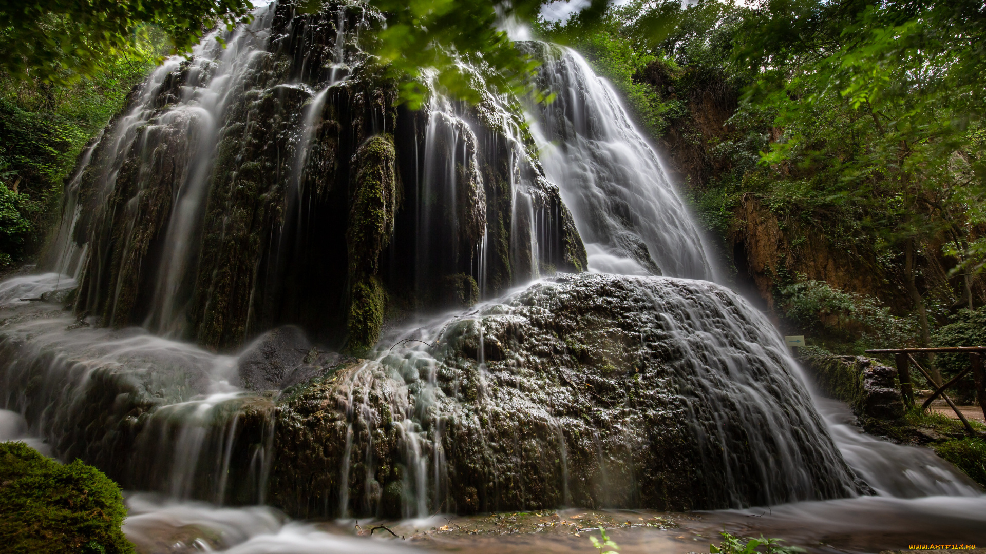 природа, водопады, водопад