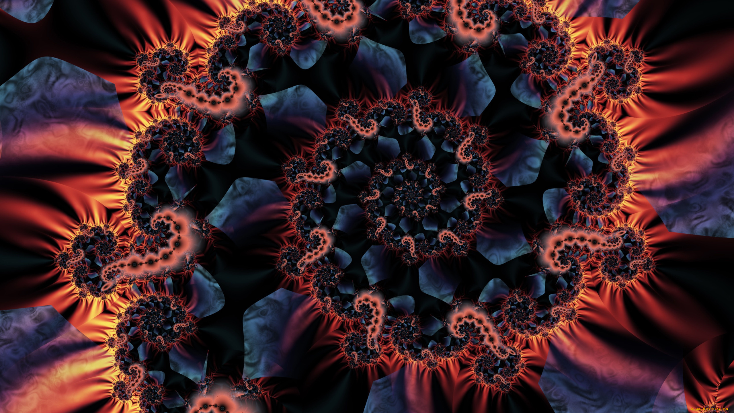 3д, графика, фракталы, , fractal, фракталл