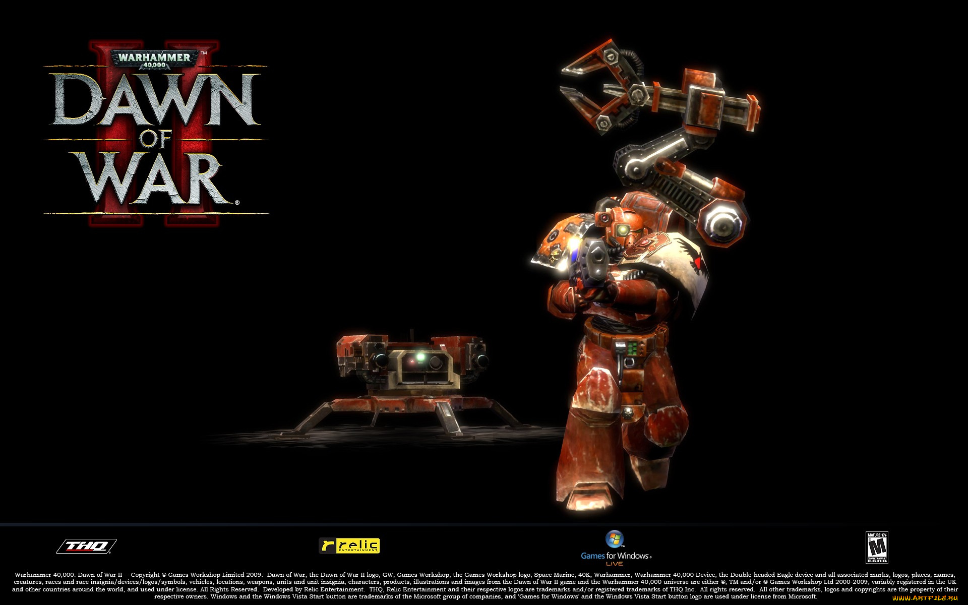 warhammer, 40000, dawn, of, war, видео, игры, 40, 000, ii