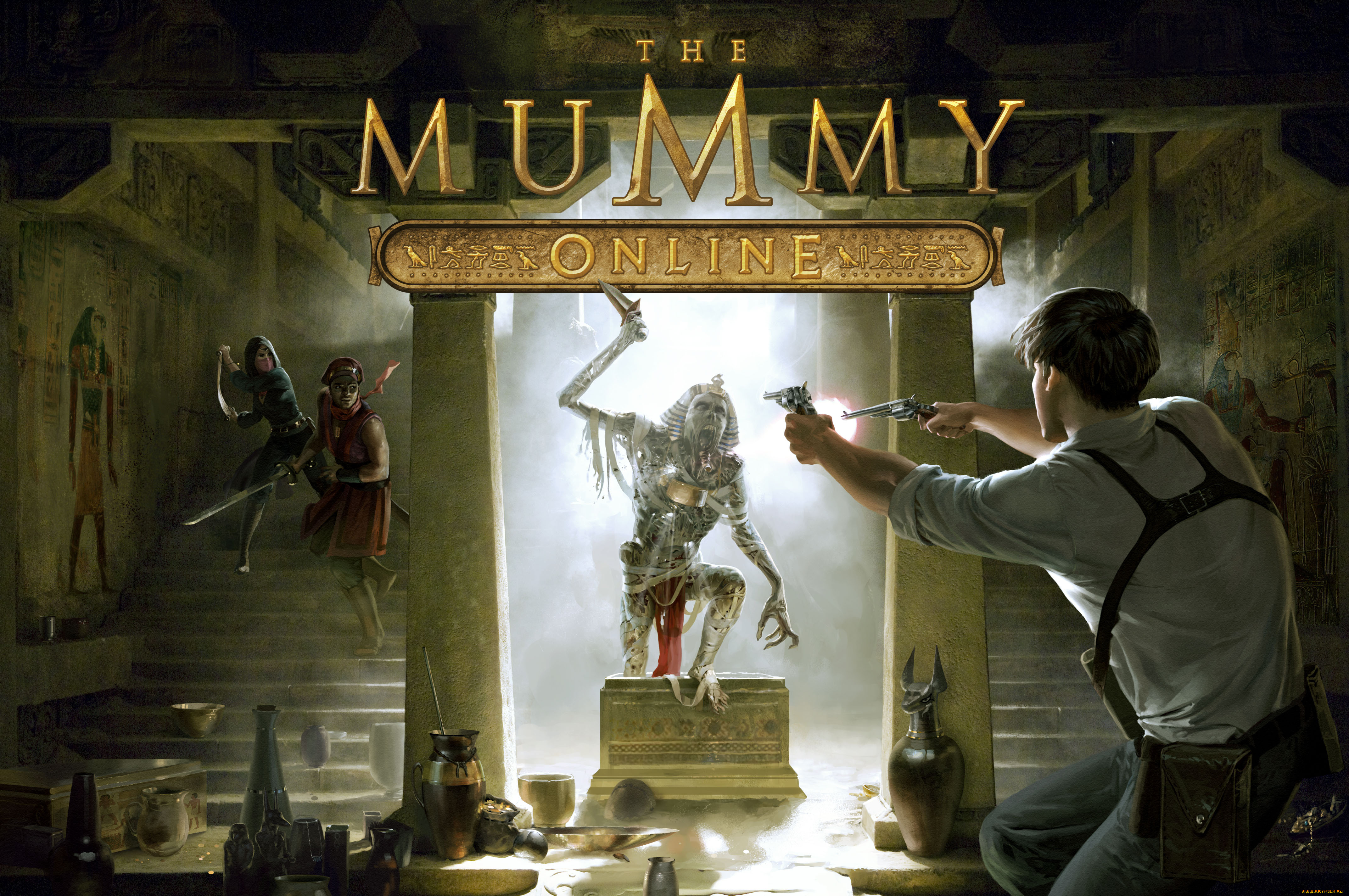 the, mummy, online, artwork, видео, игры