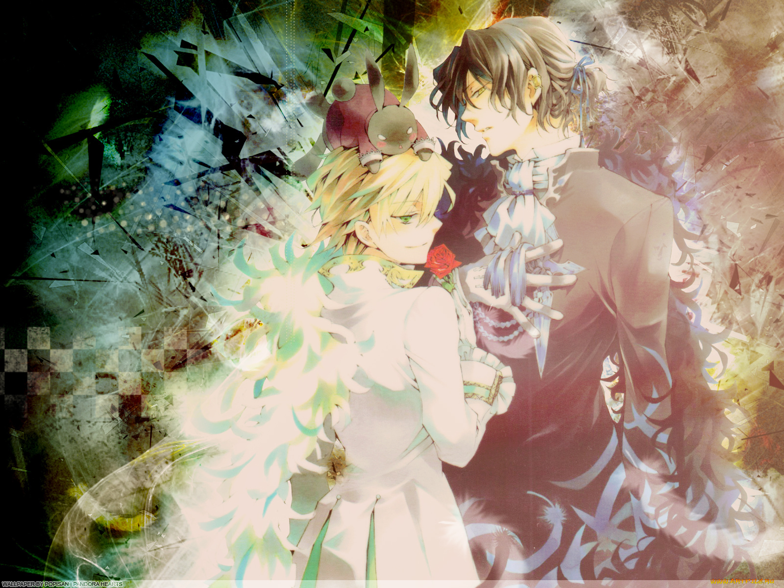 аниме, pandora, hearts, gilbert, nightray, oz, vessalius