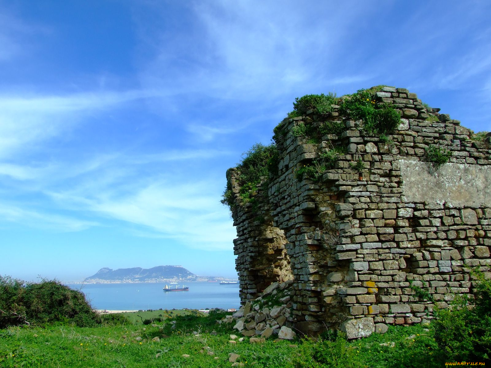 разное, развалины, руины, металлолом, algeciras