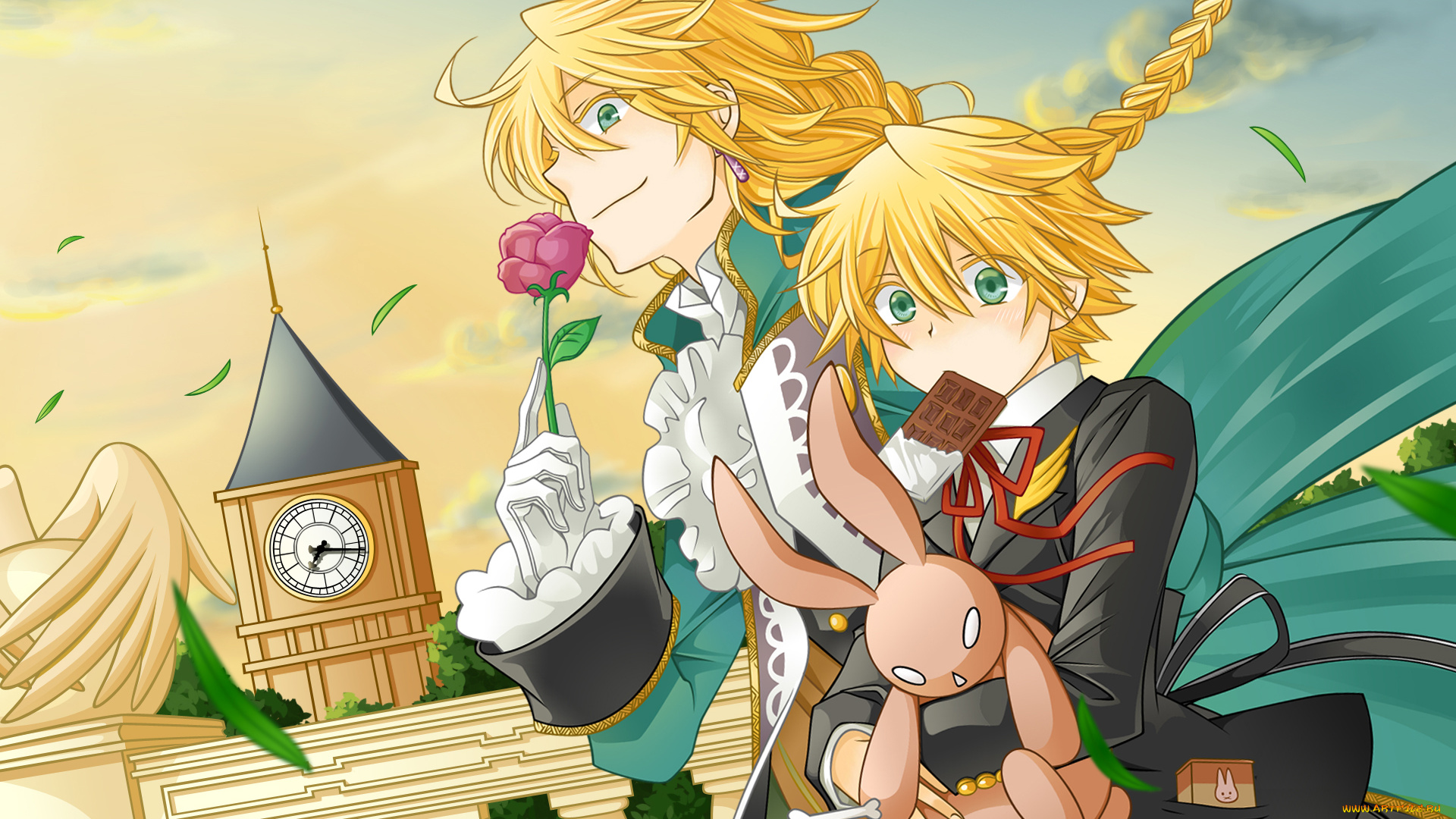 аниме, pandora, hearts, oz, vessalius, jack