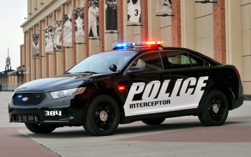 Картинка автомобили полиция ford police interceptor