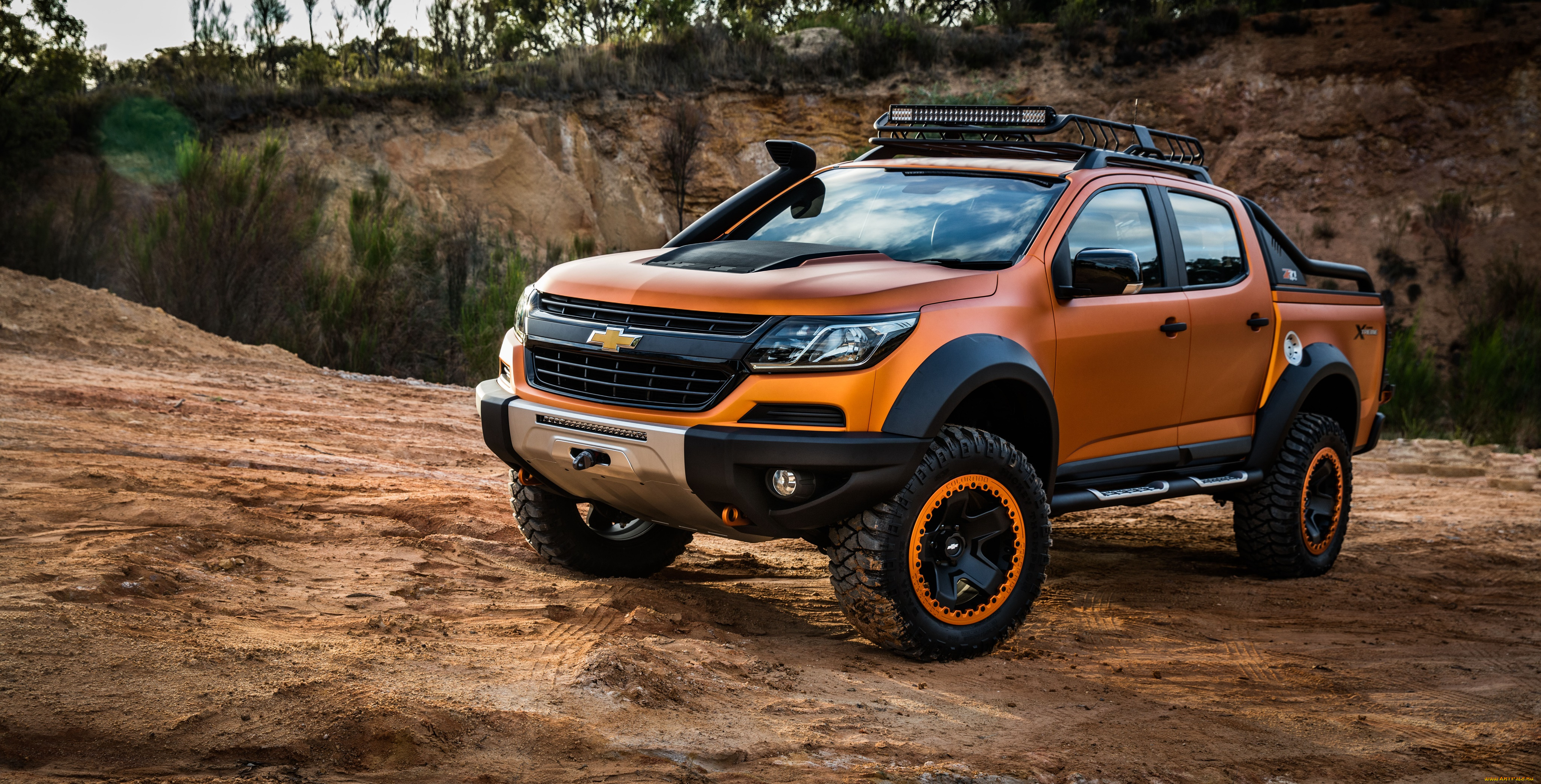 автомобили, chevrolet, 2016г, concept, xtreme, colorado