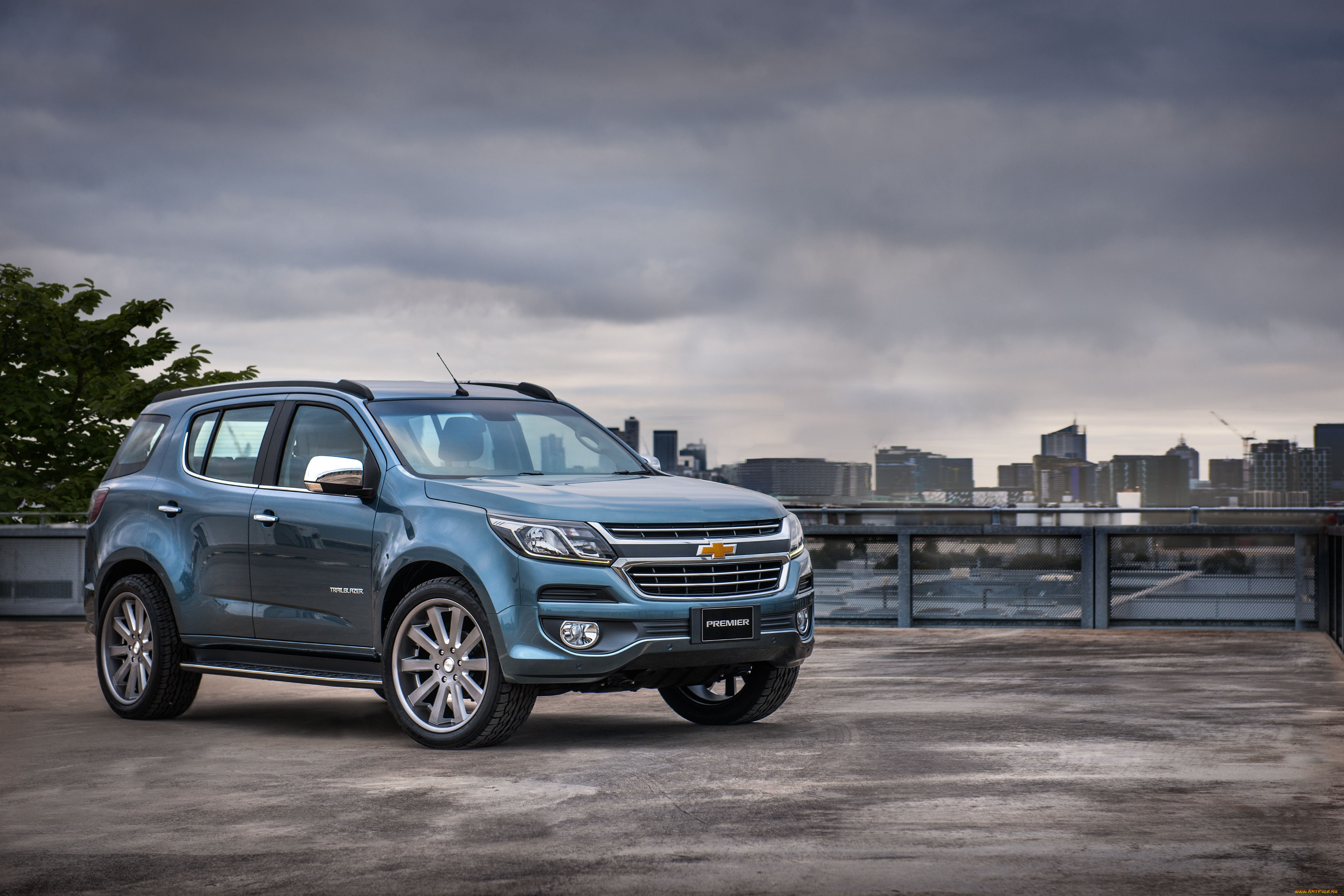 автомобили, chevrolet, 2016г, concept, premier, trailblazer