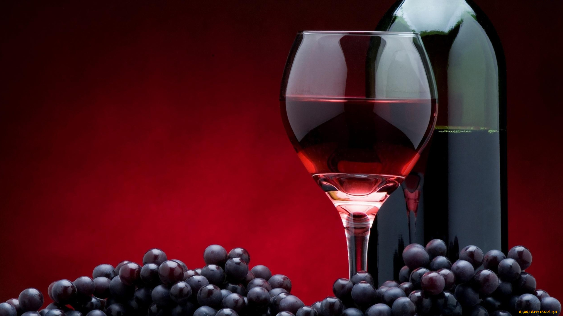 еда, напитки, , вино, красное, бокал, бутылка, виноград, вино