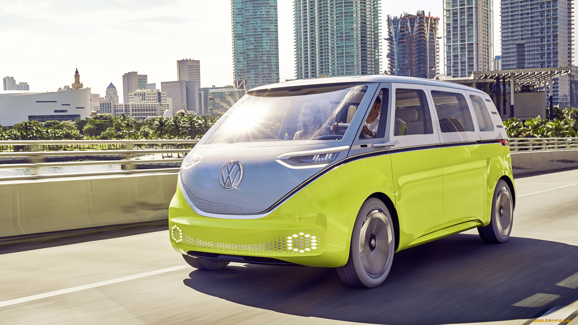 volkswagen, i, , buzz, concept, 2017, автомобили, volkswagen, i, 2017, concept, d, buzz