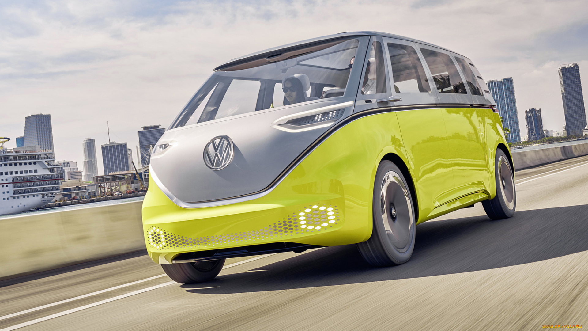 volkswagen, i, , buzz, concept, 2017, автомобили, volkswagen, d, i, 2017, concept, buzz