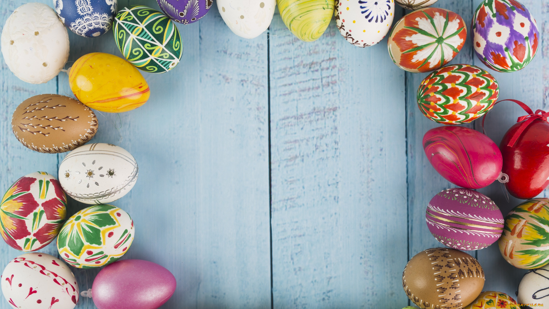 праздничные, пасха, colorful, decoration, весна, happy, spring, eggs, яйца, крашеные, wood, easter