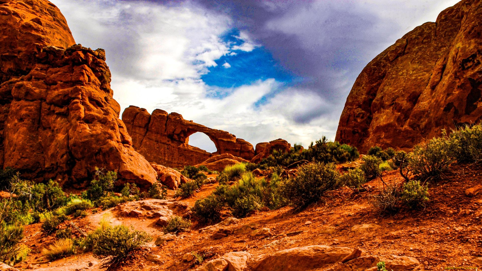 arches, national, park, природа, горы, arches, national, park