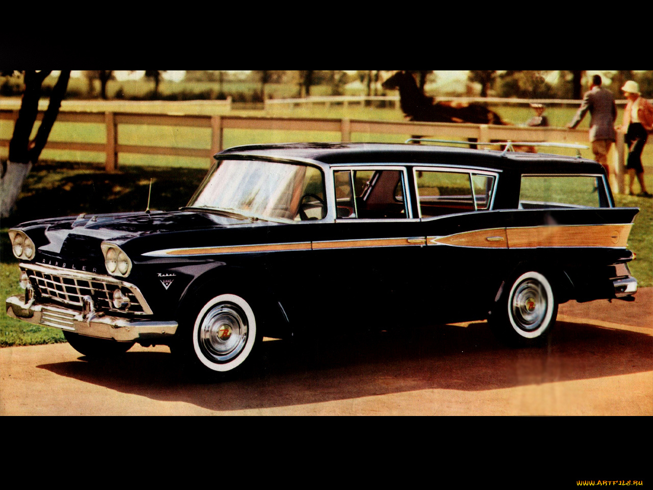 1959, rambler, custom, cross, country, автомобили, amc