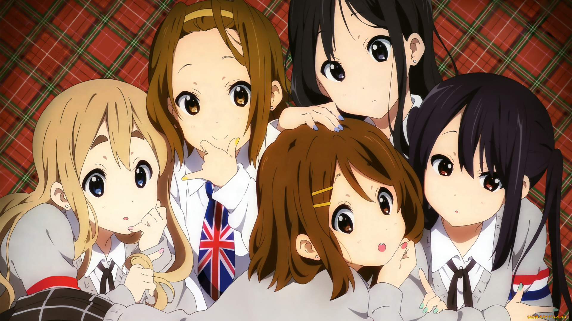 аниме, on, k-on