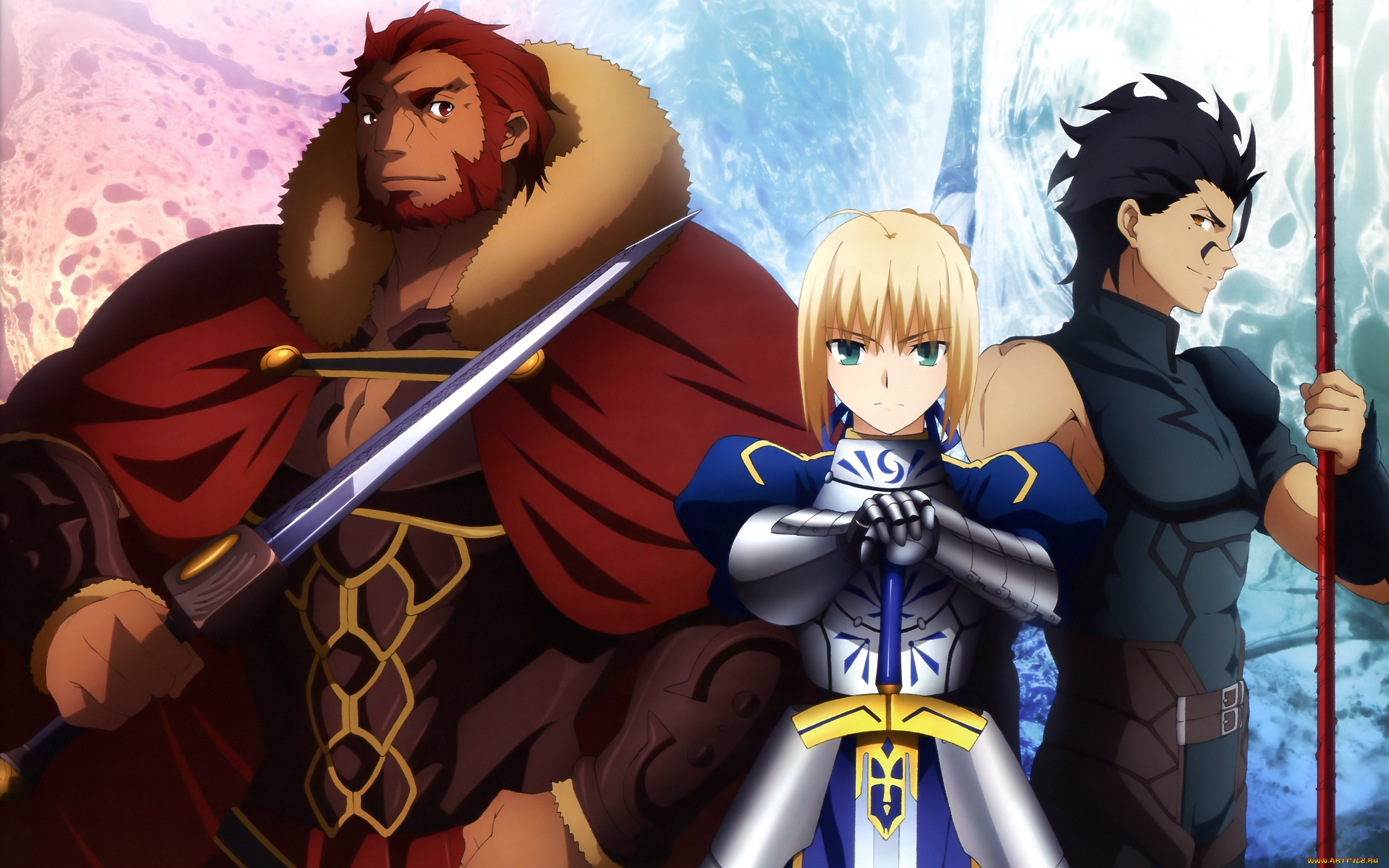 аниме, fate, zero, 