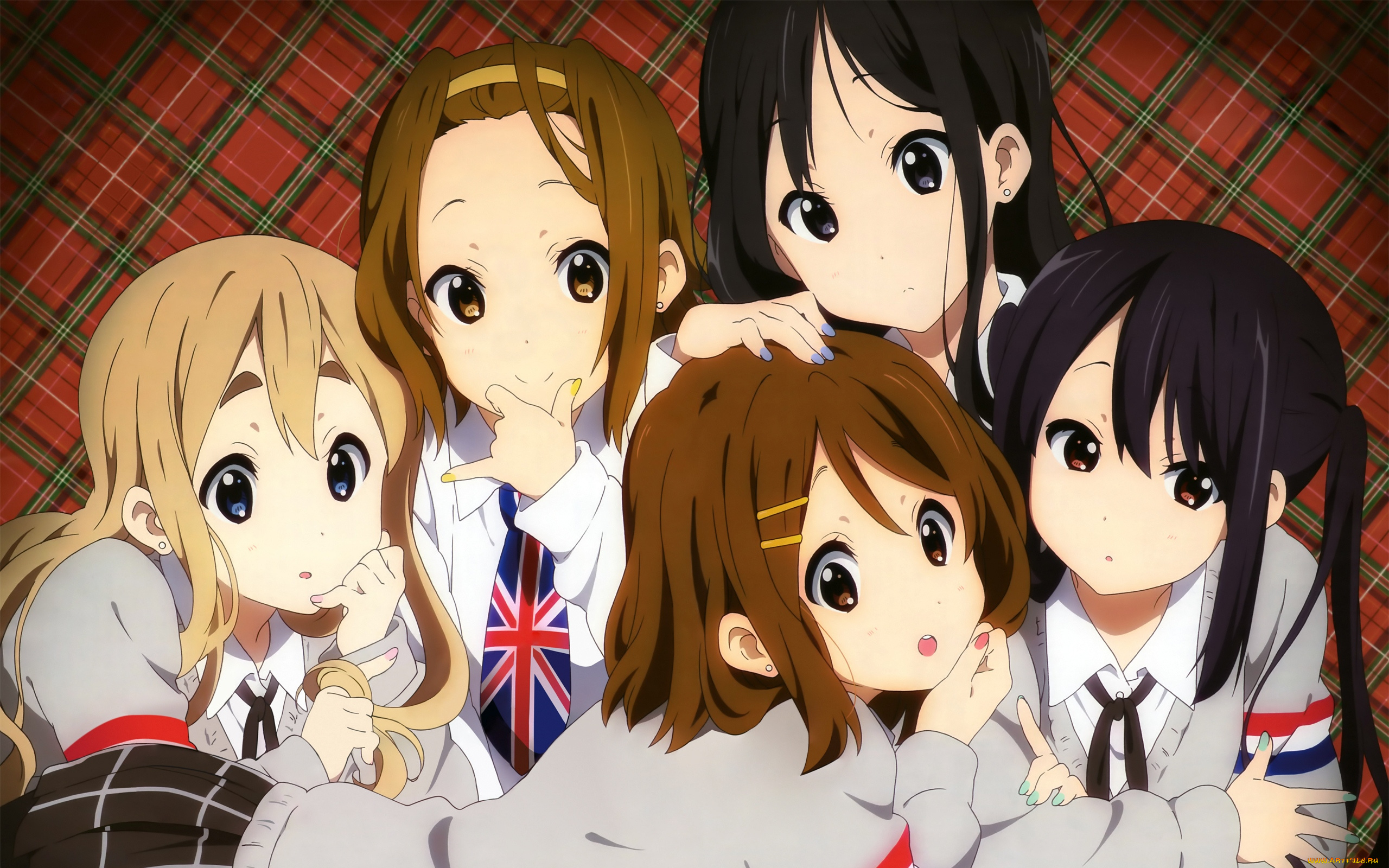 аниме, on, k-on