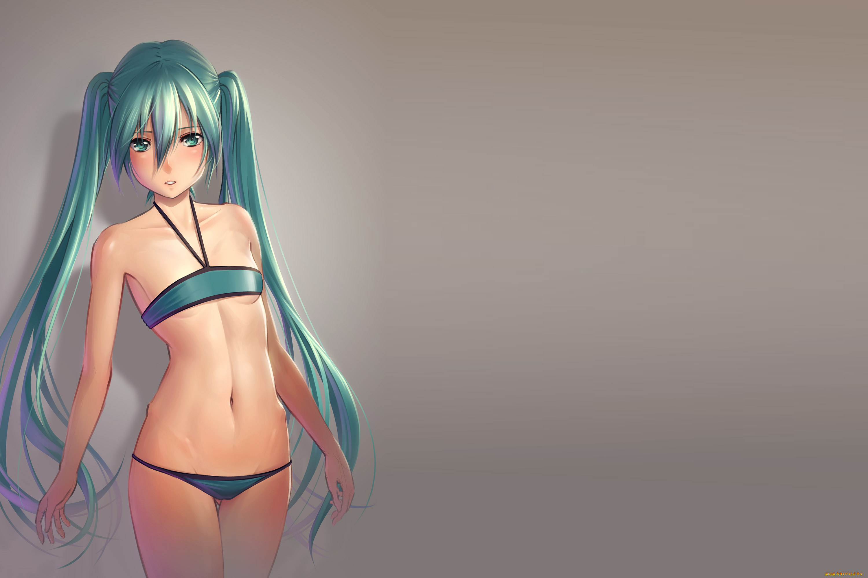 аниме, vocaloid, hatsune, miku