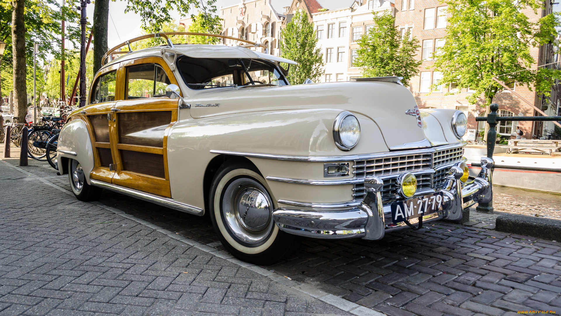 chrysler, town, &, country, woody, 1948, автомобили, выставки, и, уличные, фото, выставка, автошоу, ретро, история