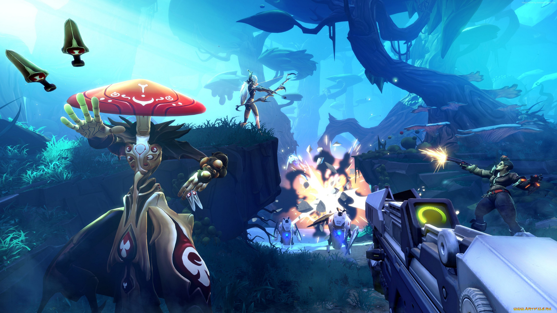 battleborn, видео, игры, -, battleborn, action, шутер, игра