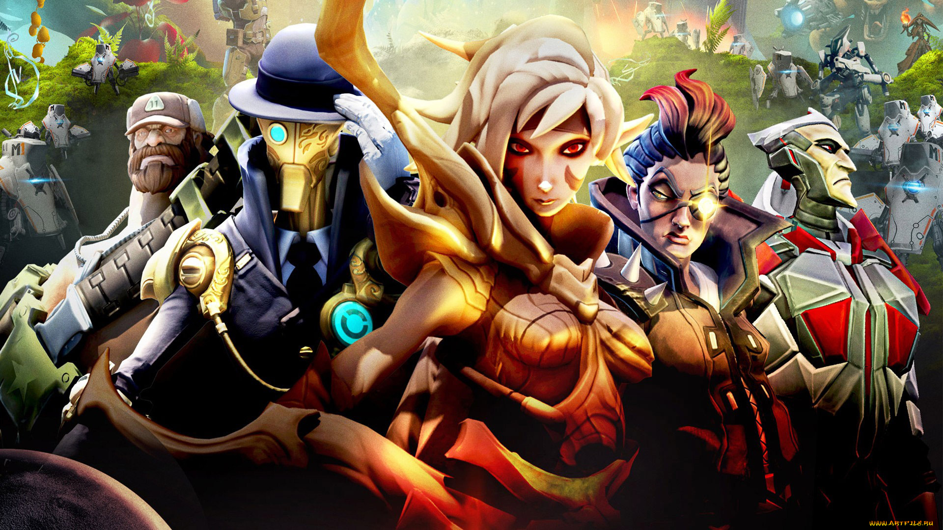 battleborn, видео, игры, -, battleborn, шутер, action, игра