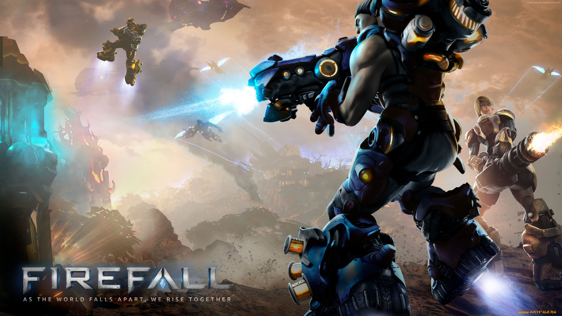 firefall, видео, игры, -, firefall, игра, онлайн, шутер, action