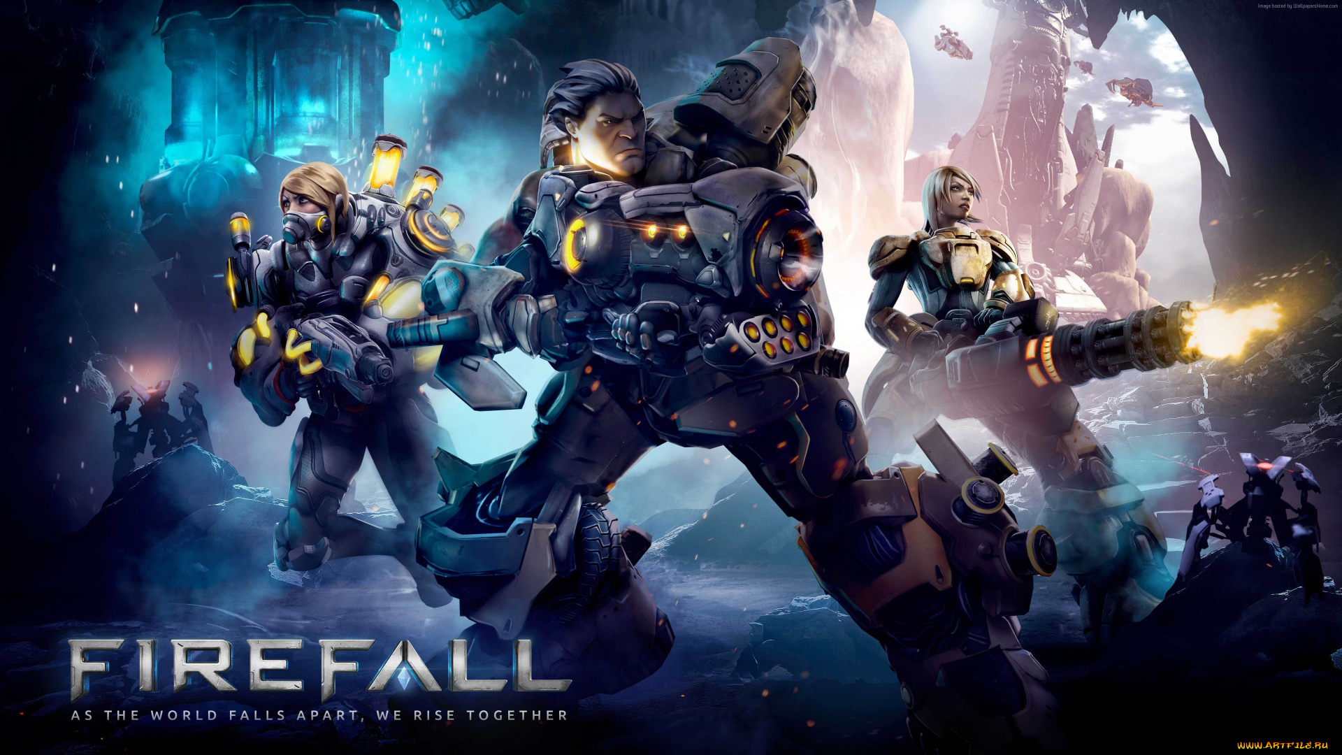 firefall, видео, игры, -, firefall, шутер, онлайн, игра, action