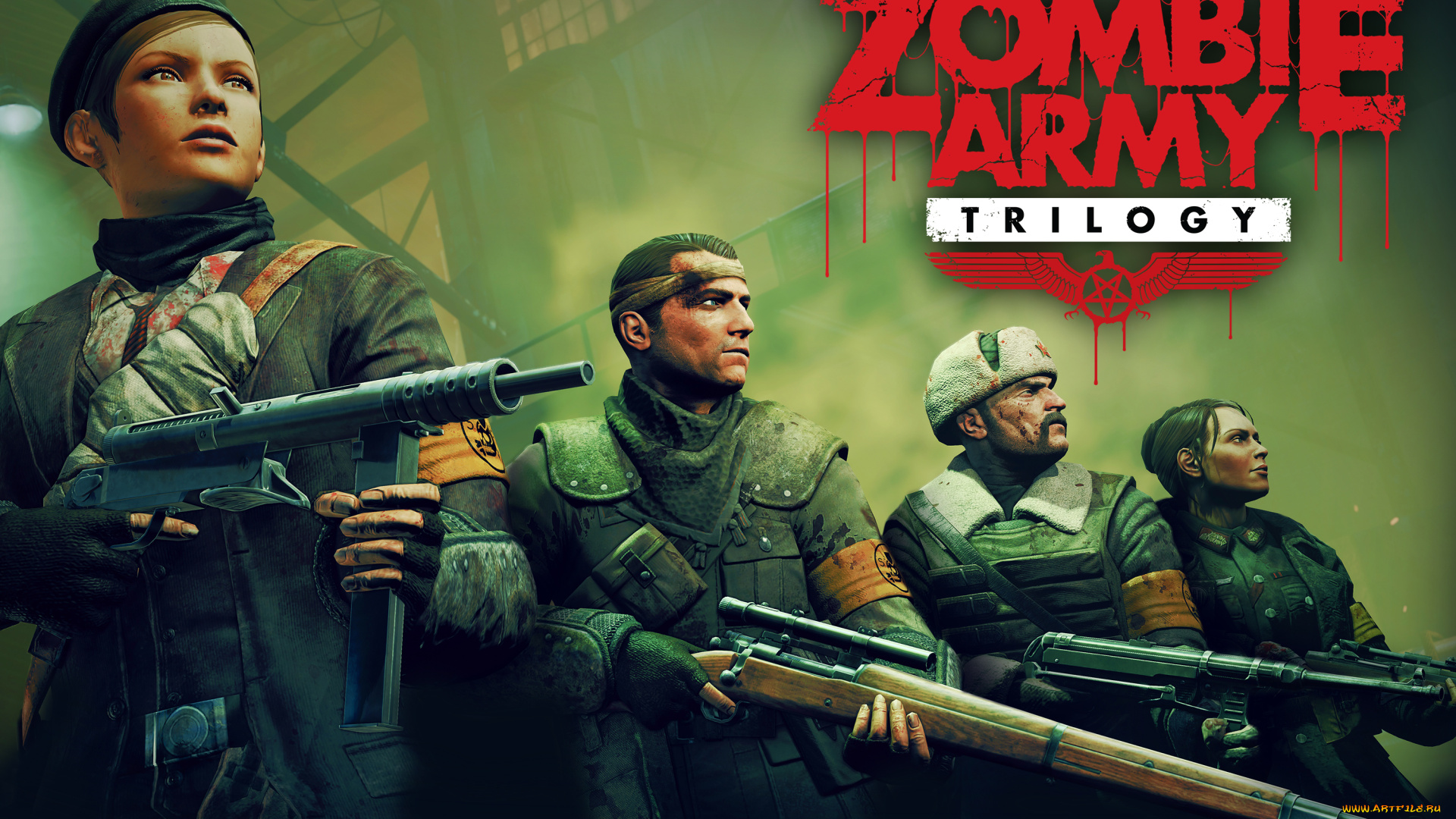 zombie, army, trilogy, видео, игры, -, zombie, army, trilogy, action, шутер, horror, zombie, trilogy, army