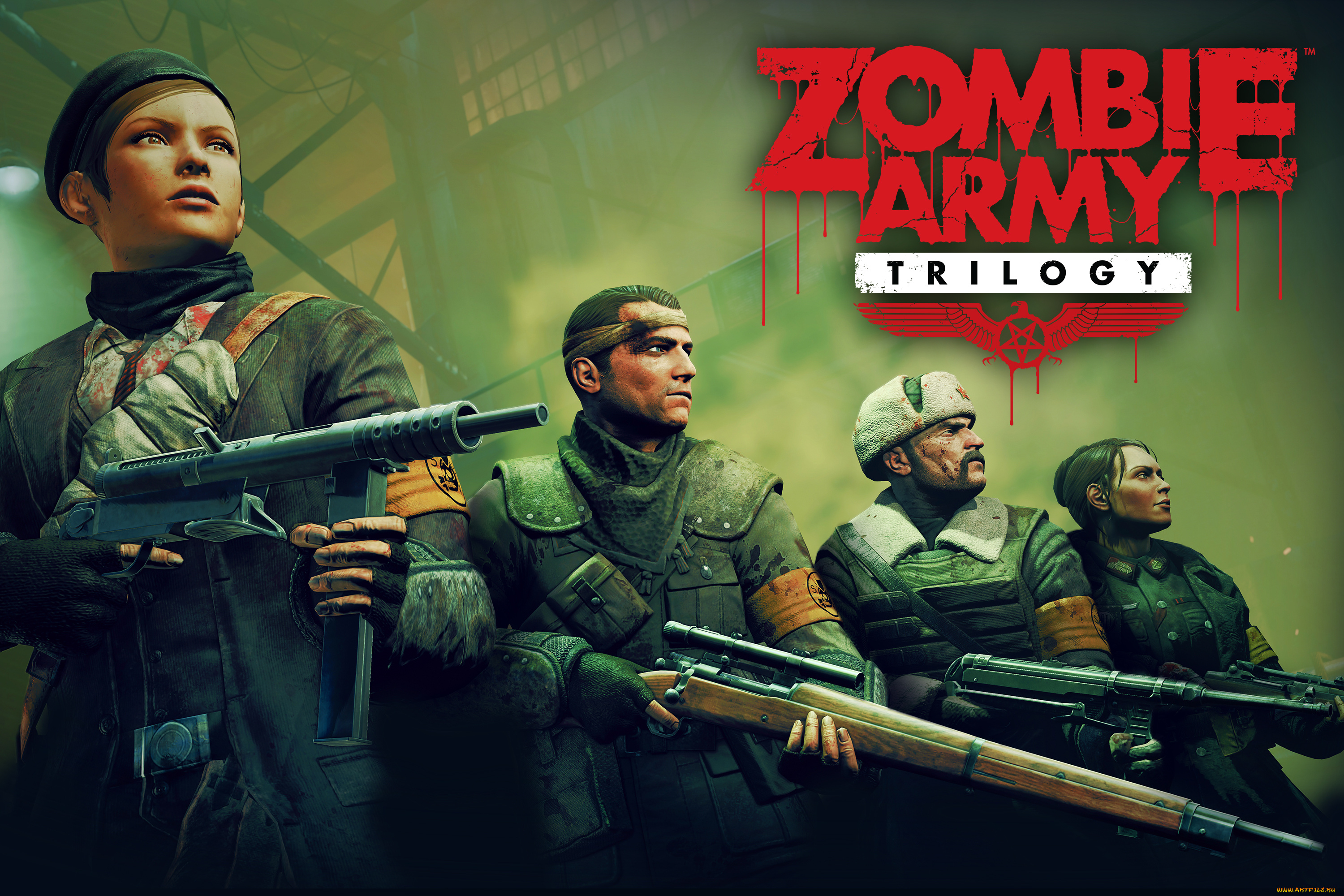 zombie, army, trilogy, видео, игры, -, zombie, army, trilogy, action, шутер, horror, zombie, trilogy, army