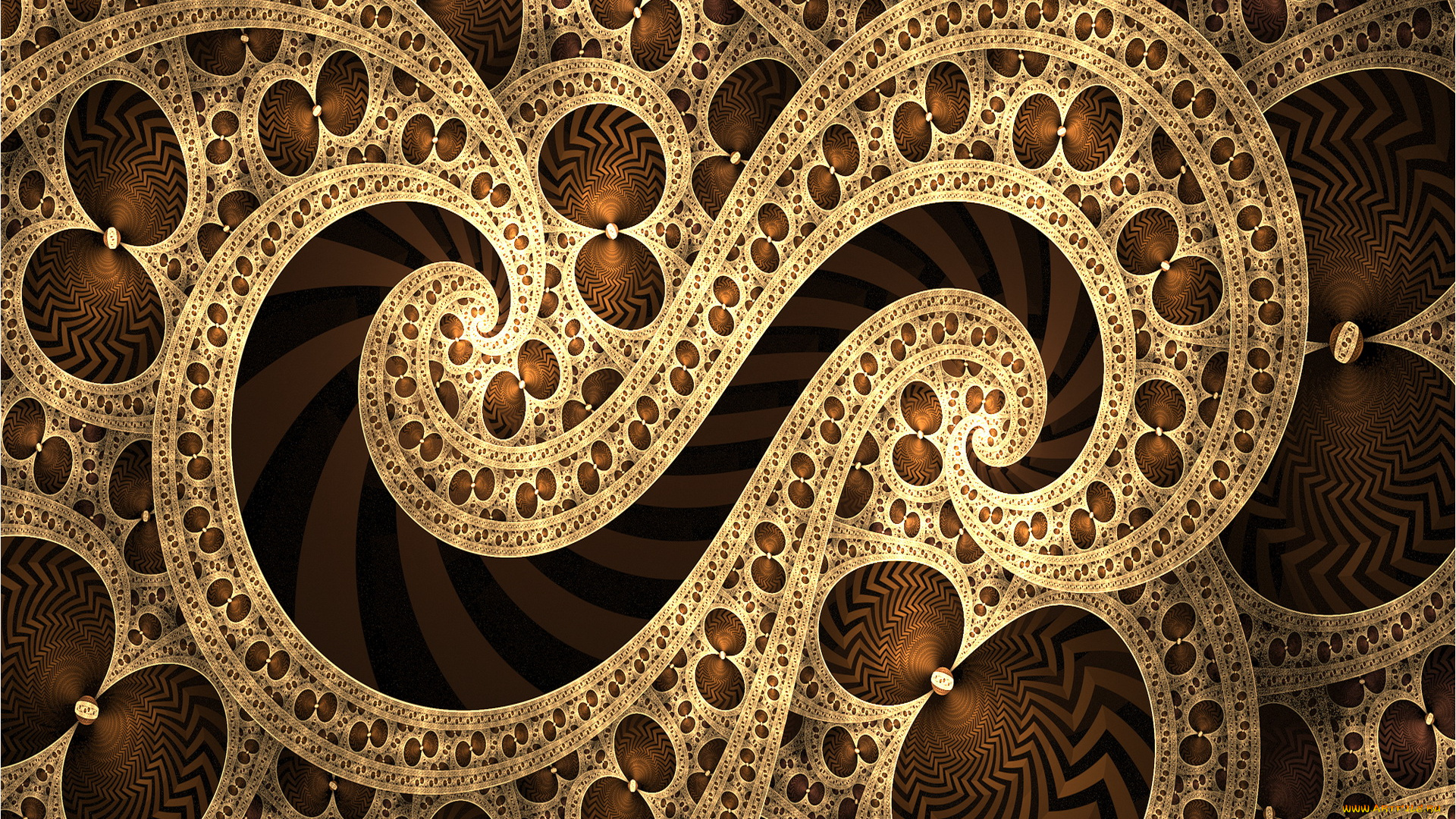 3д, графика, фракталы, , fractal, цвета, фон, узор