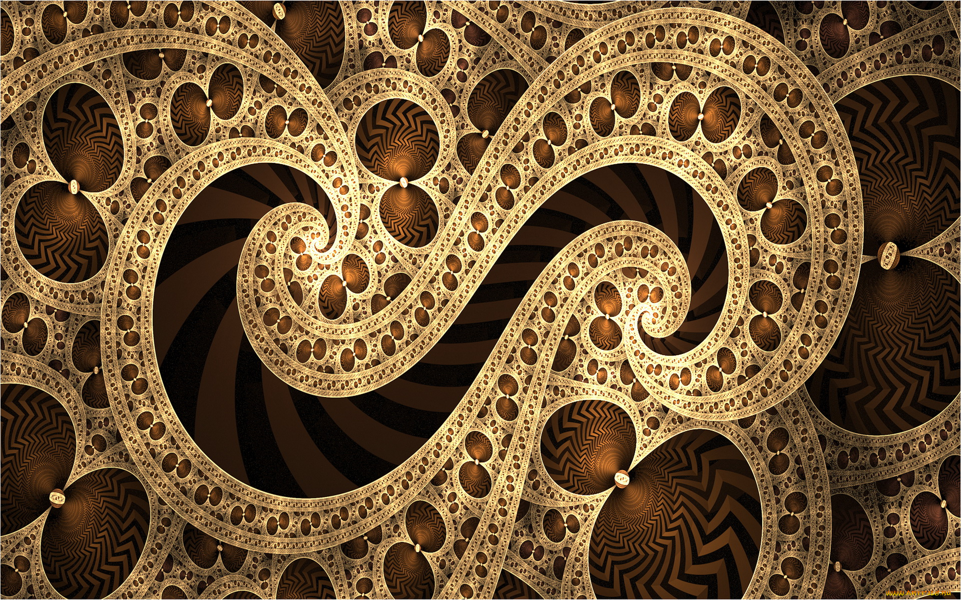 3д, графика, фракталы, , fractal, цвета, фон, узор