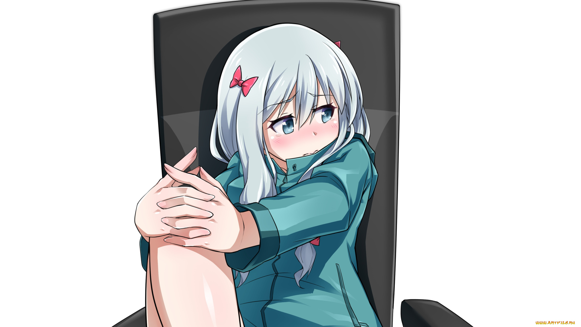 аниме, eromanga-sensei, девушка, фон, взгляд