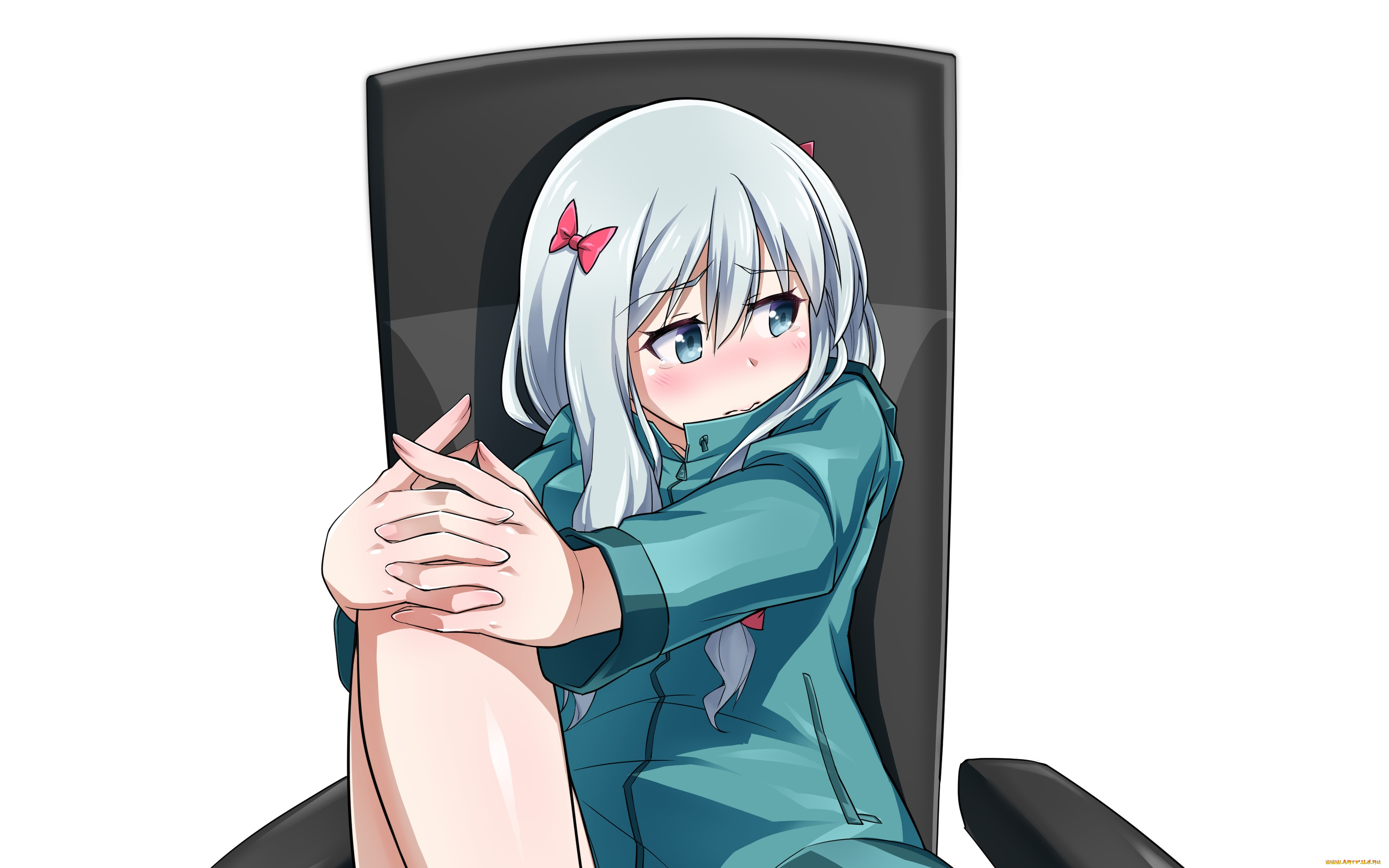 аниме, eromanga-sensei, девушка, фон, взгляд