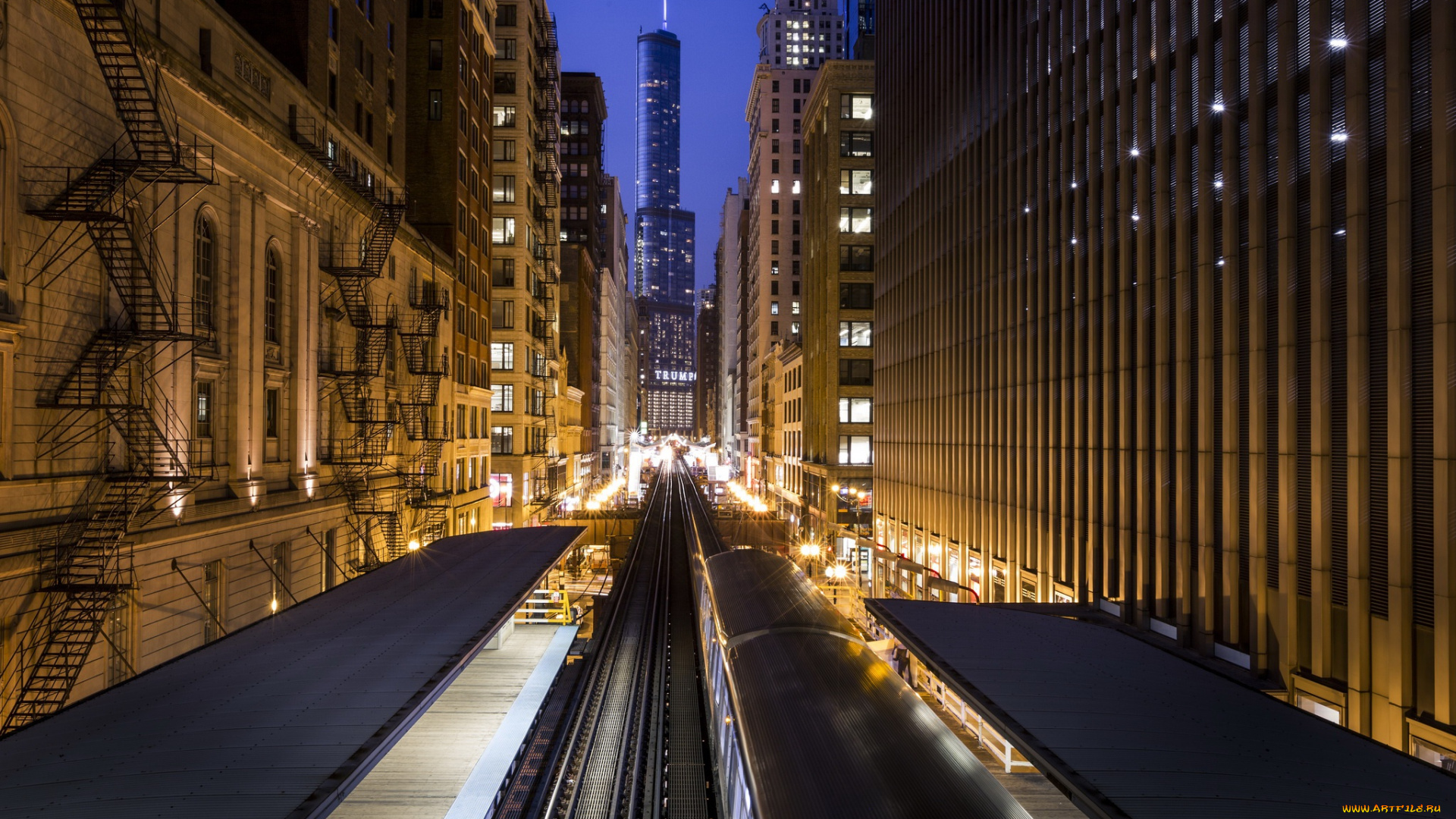 Чикаго, сша, города, Чикаго, , электричка, wallhaven, cityscape, usa, chicago, чикаго, городской, пейзаж