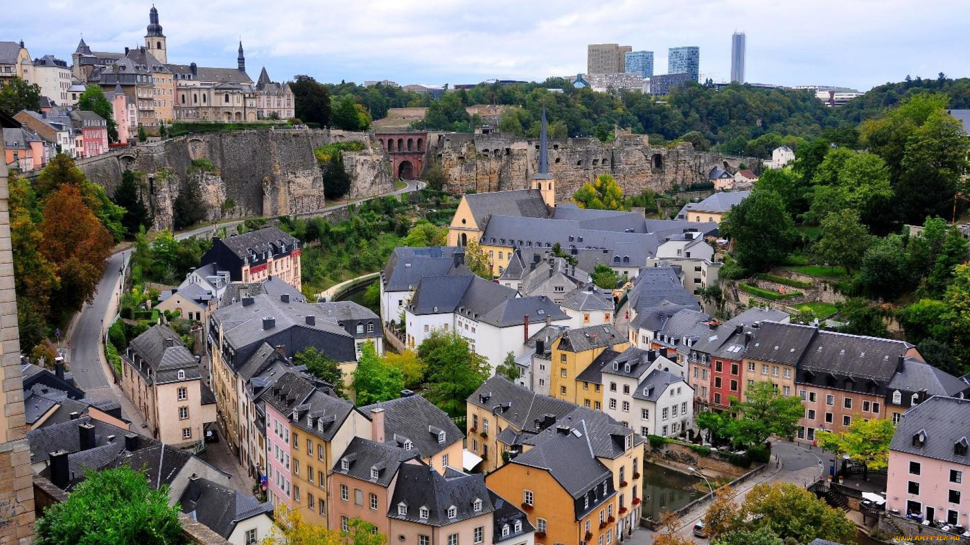 люксембург, города, -, столицы, государств
