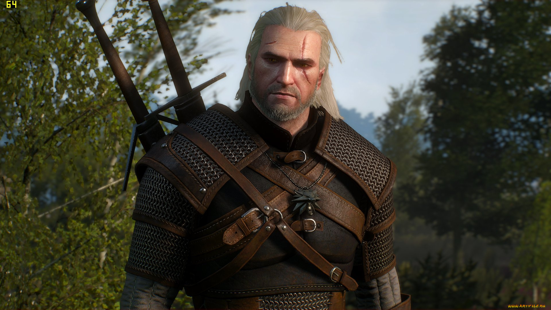 видео, игры, the, witcher, оружие, геральт, ведьмак