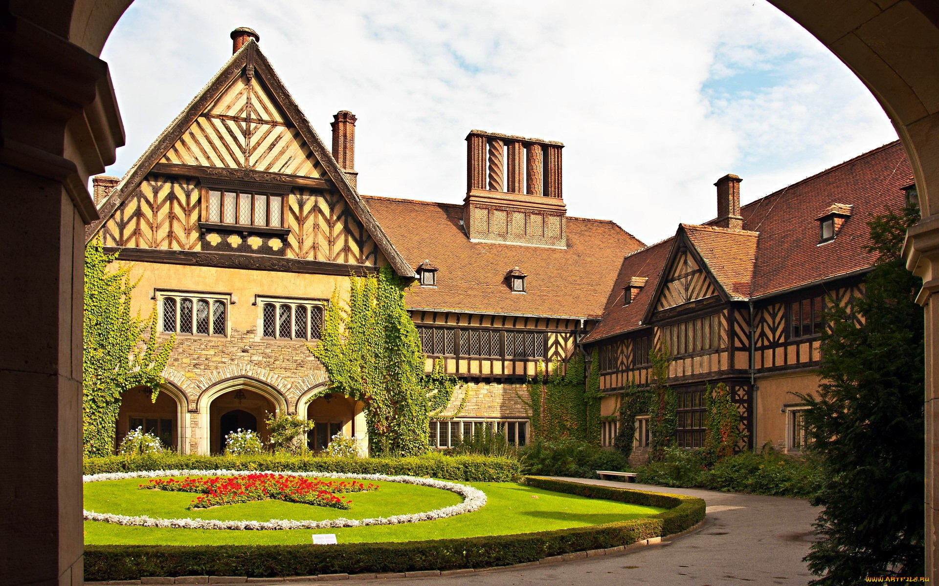 cecilienhof, palace, potsdam, germany, города, -, дворцы, , замки, , крепости, cecilienhof, palace