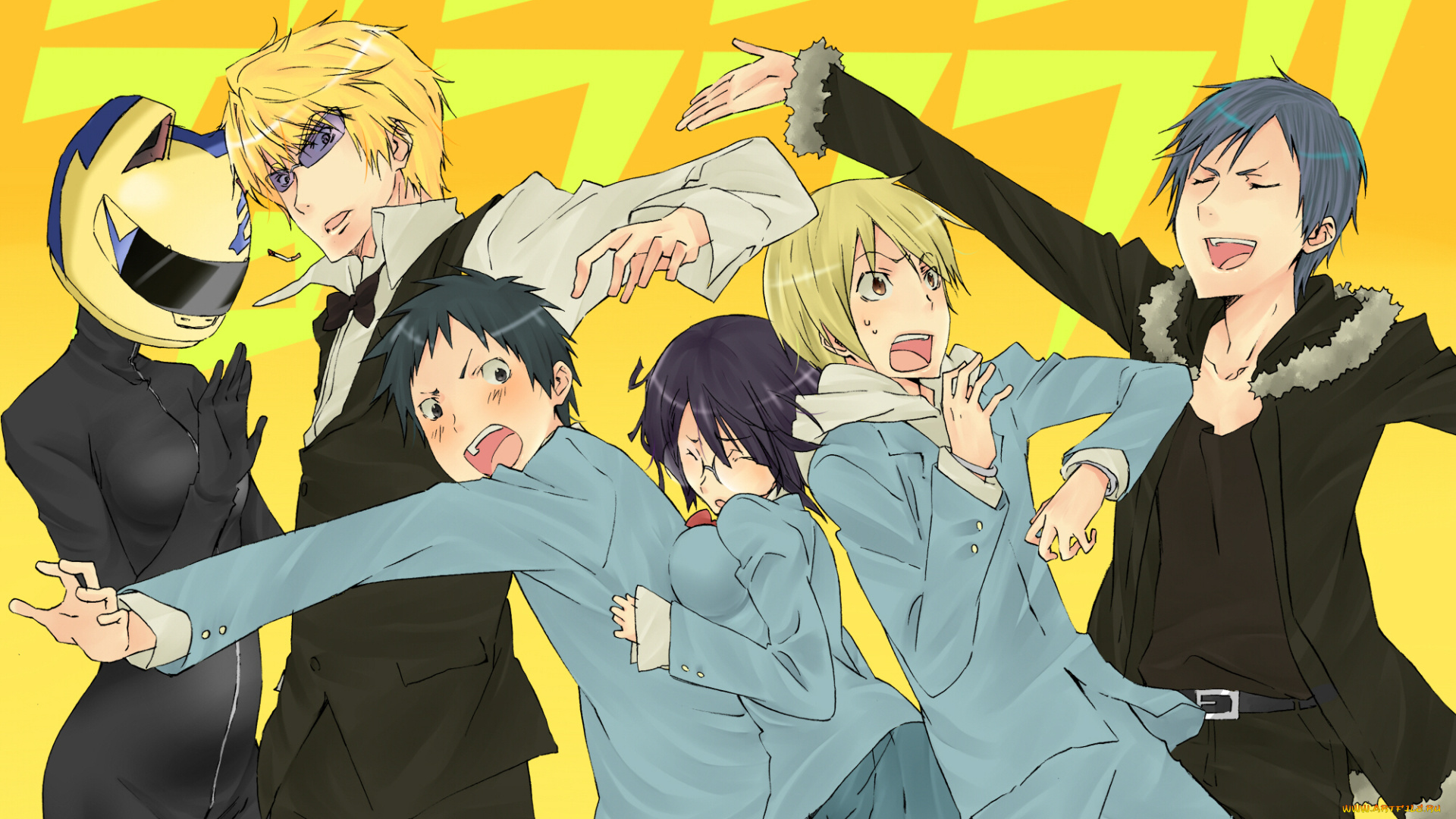 аниме, durarara, дюрарара