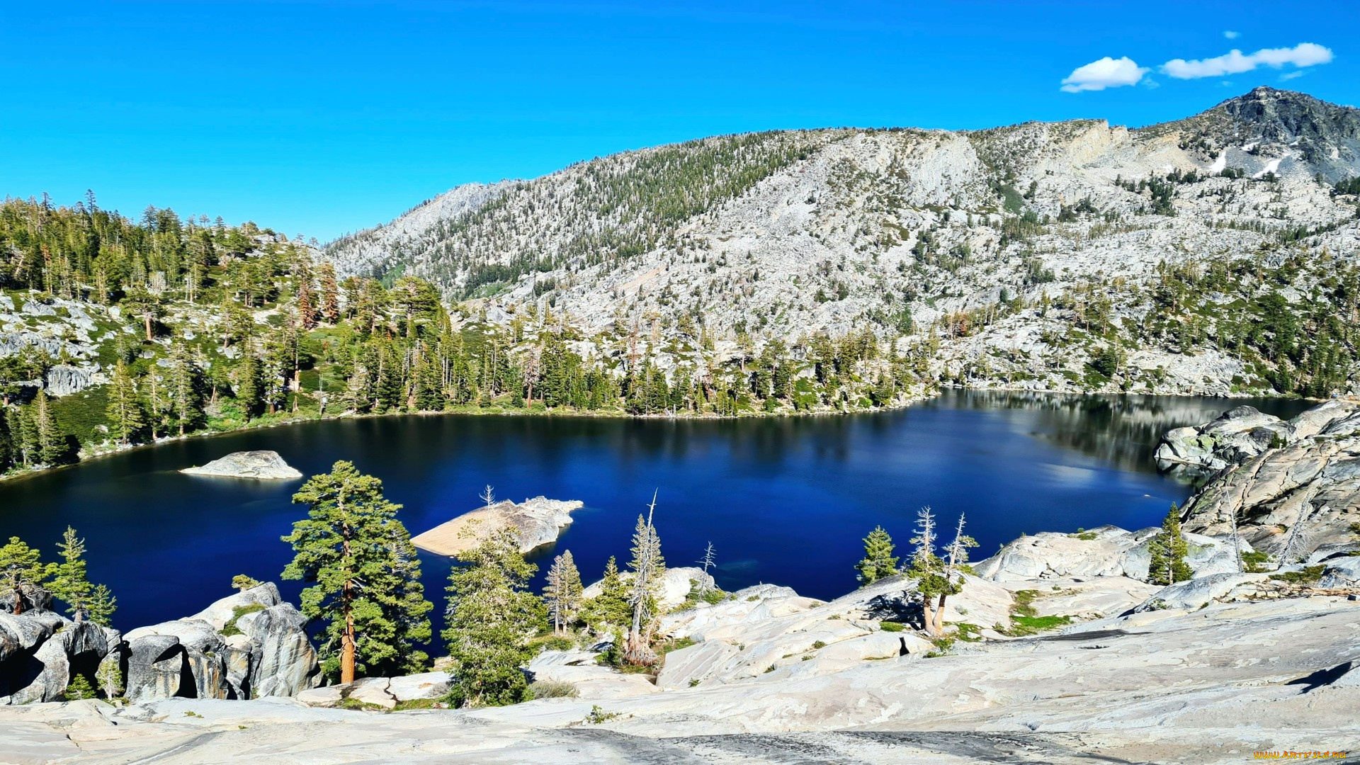 azure, lake, northern, california, природа, реки, озера, azure, lake, northern, california