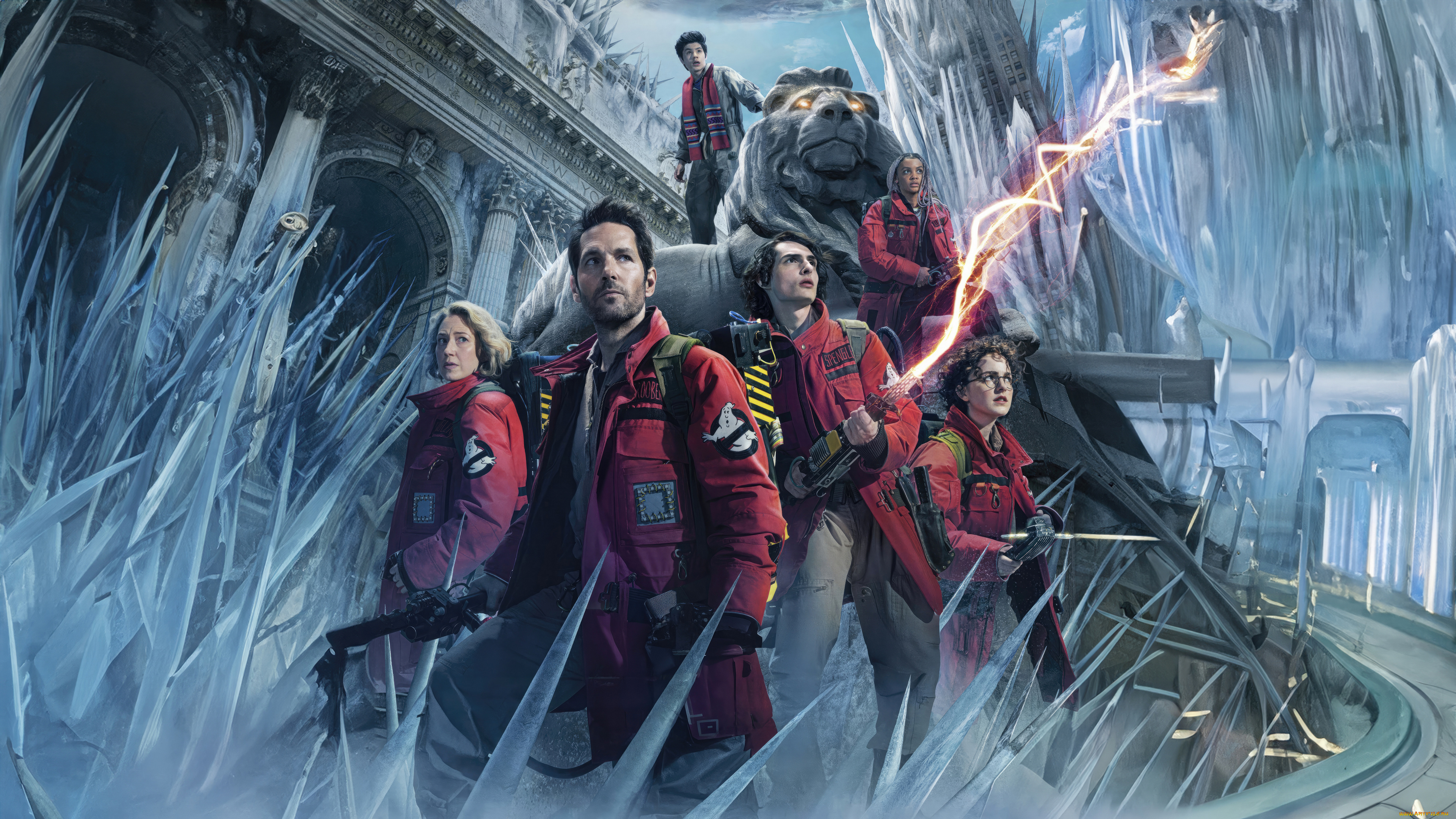 ghostbusters, frozen, empire, , , , 2024, , кино, фильмы, ghostbusters, , frozen, empire, oхотники, за, привидениями, леденящий, ужас, фантастика, фэнтeзи, комедия, paul, rudd, finn, wolfhard, celeste, oconnor, carrie, coon