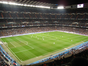 обоя спорт, стадионы, сантьяго, бернабео, футбол, реал, мадрид, стадион, испания