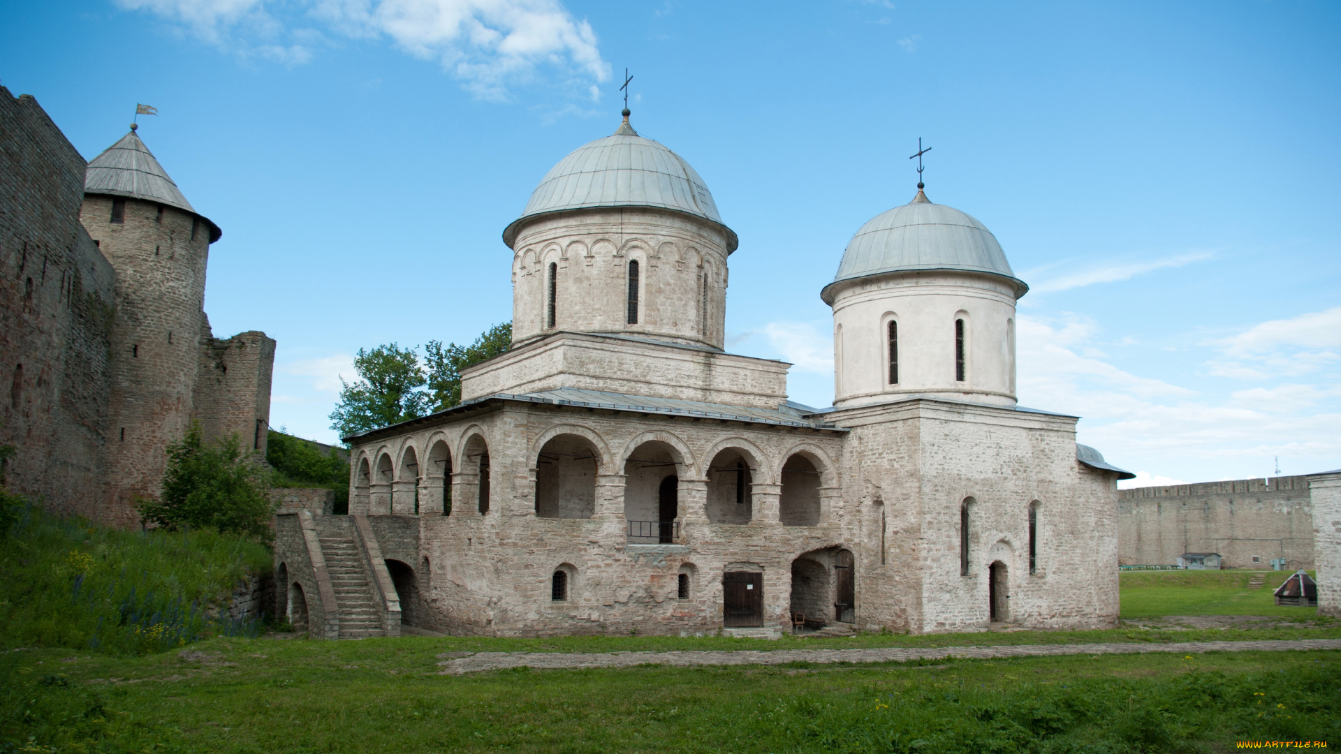 крепость, ивангороде, города, католические, соборы, костелы, аббатства