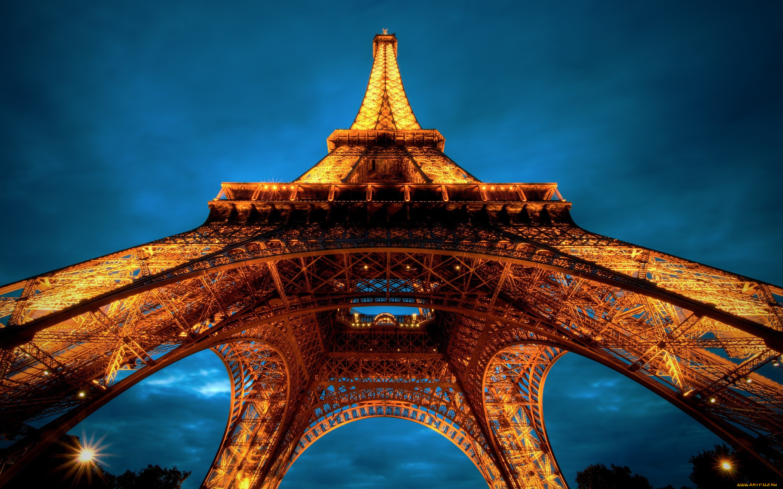 города, париж, франция, эйфелева, башня