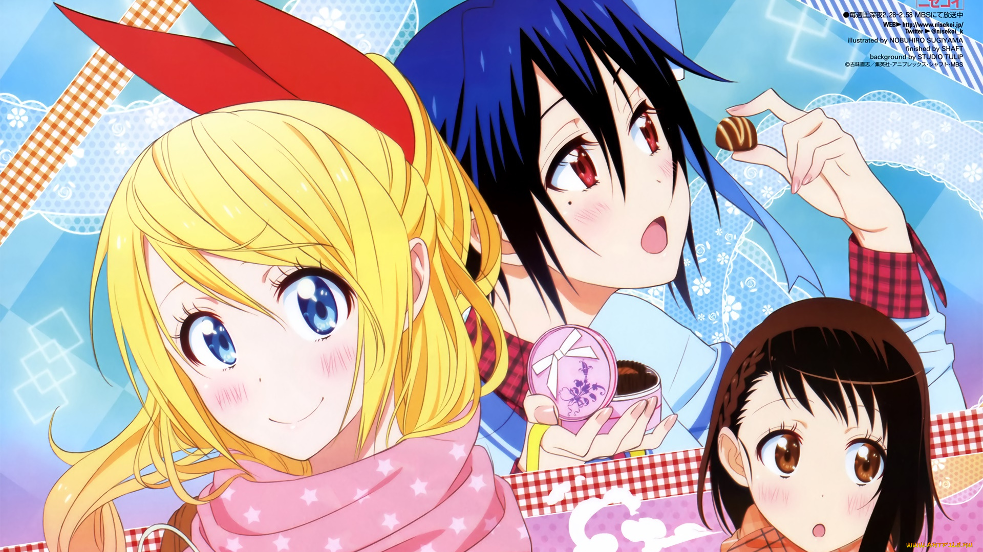 аниме, nisekoi, девушка