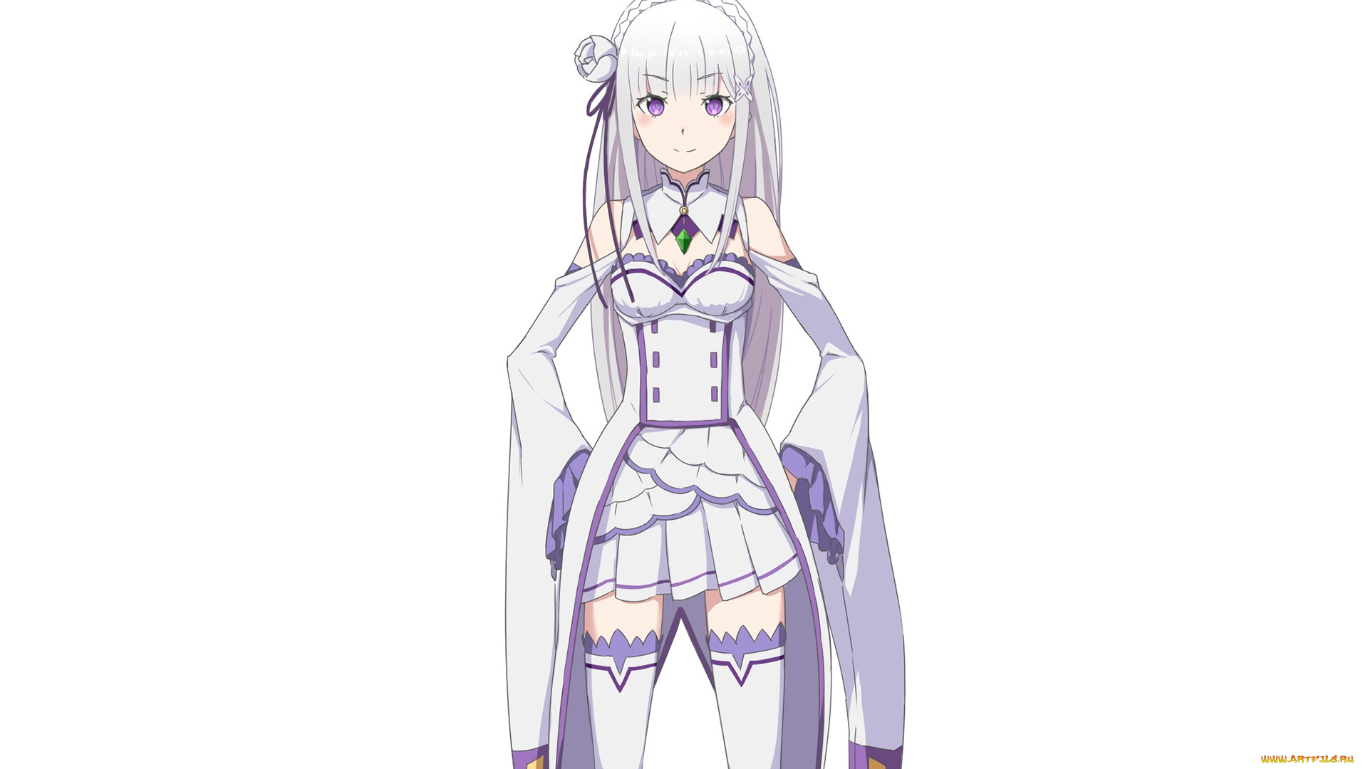 аниме, re, , zero, kara, hajimeru, isekai, seikatsu, девушка