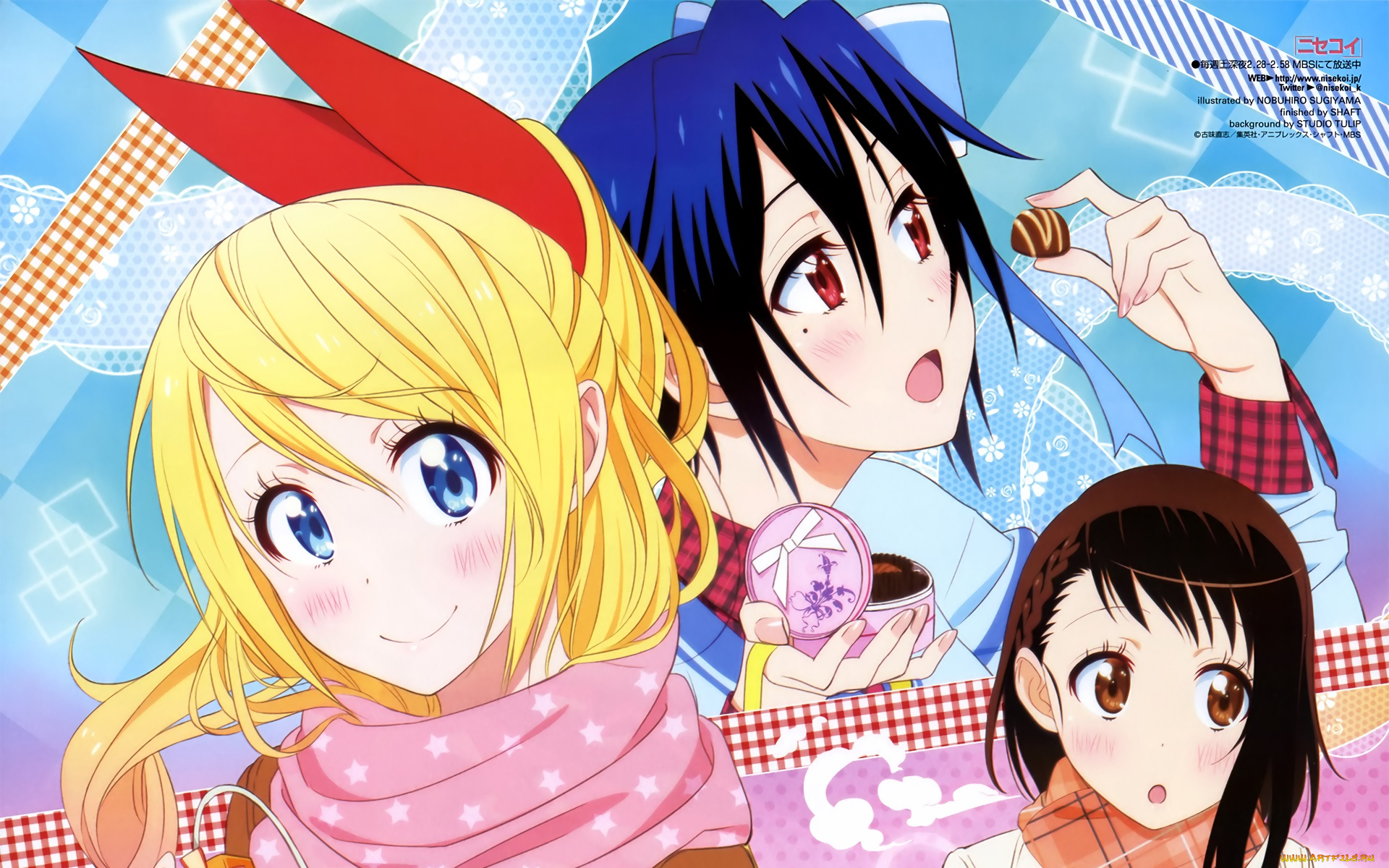 аниме, nisekoi, девушка