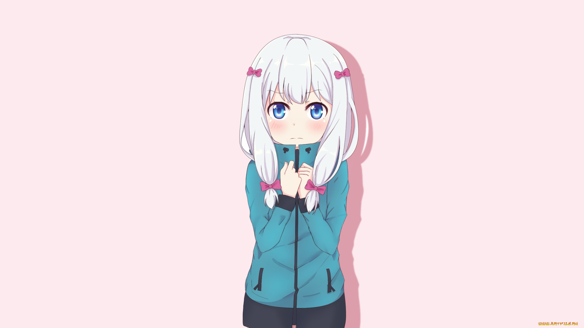 аниме, eromanga-sensei, девушка, фон, взгляд