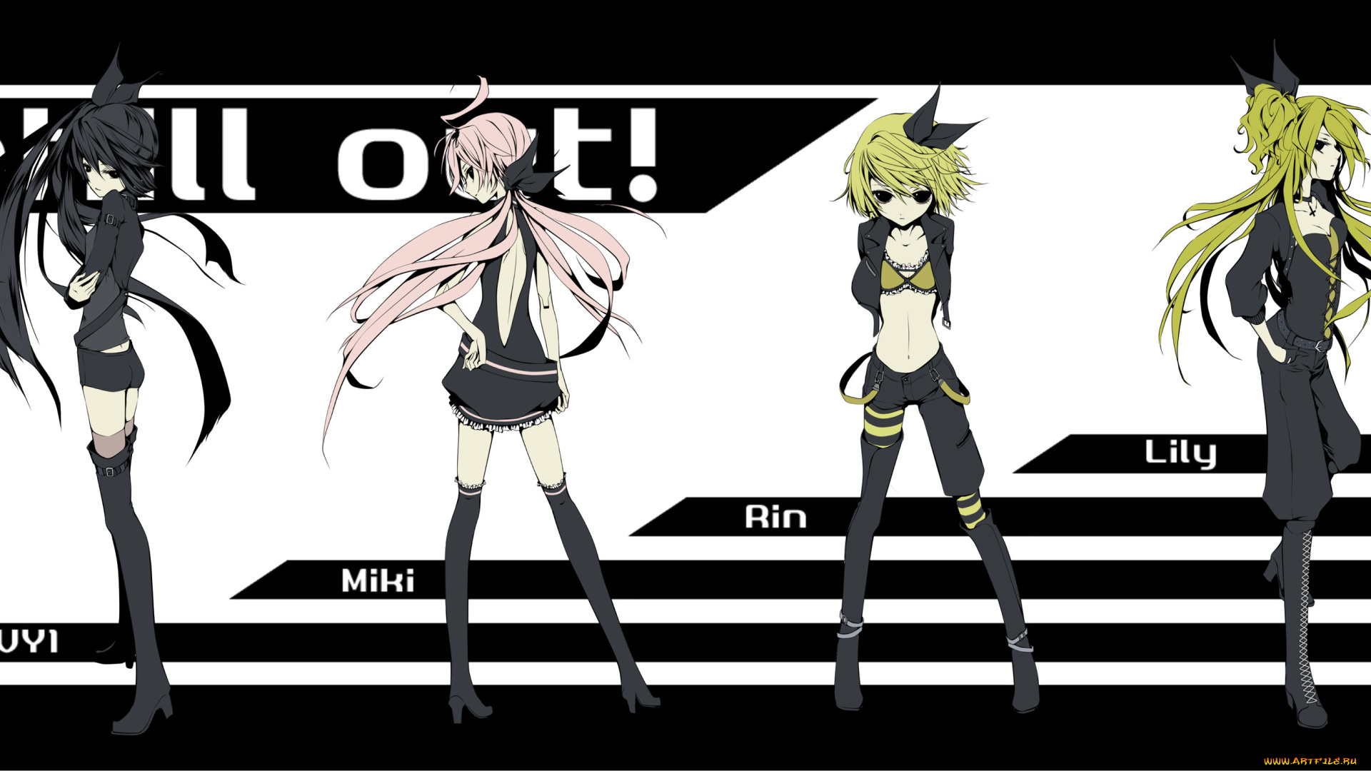 аниме, vocaloid, вокалоид