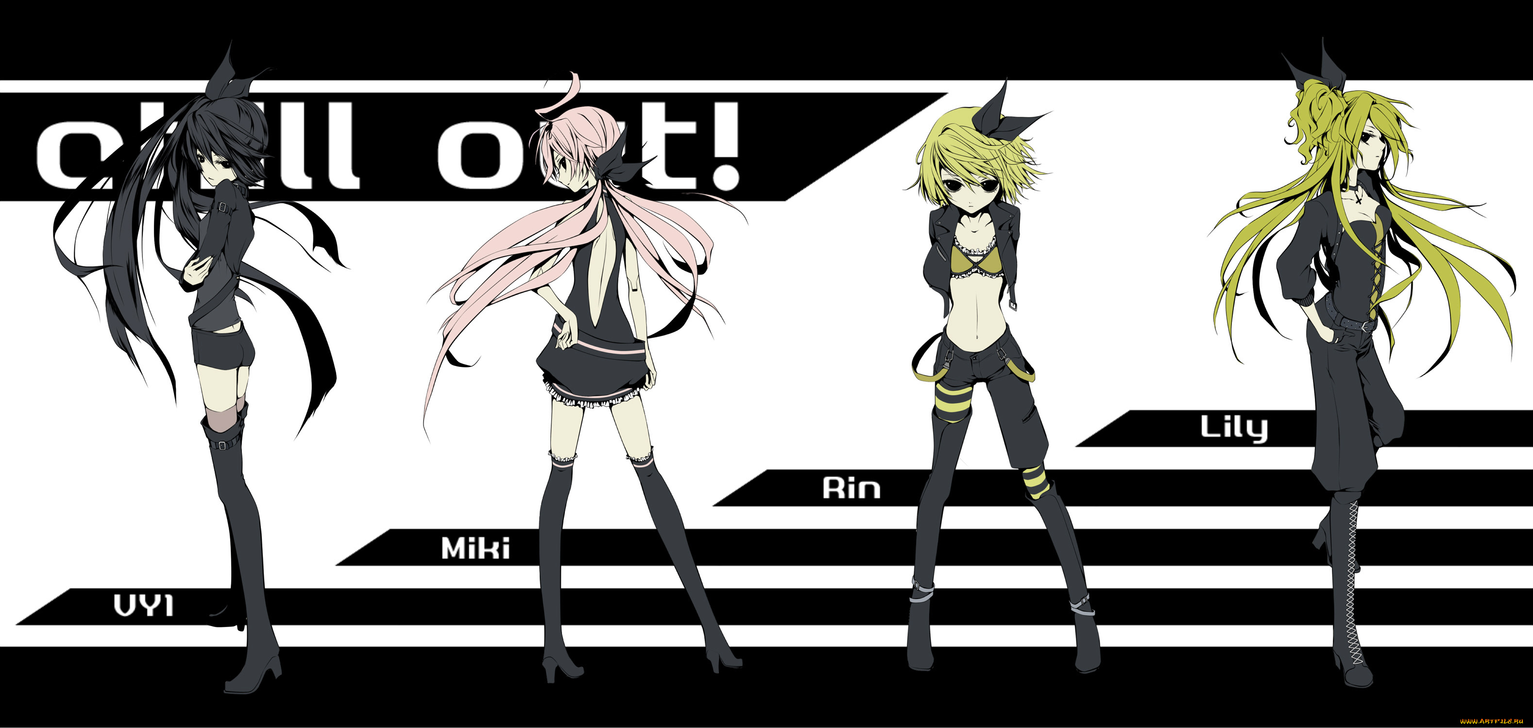 аниме, vocaloid, вокалоид