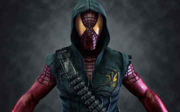 Картинка рисованное комиксы герой человек man паук маска spider