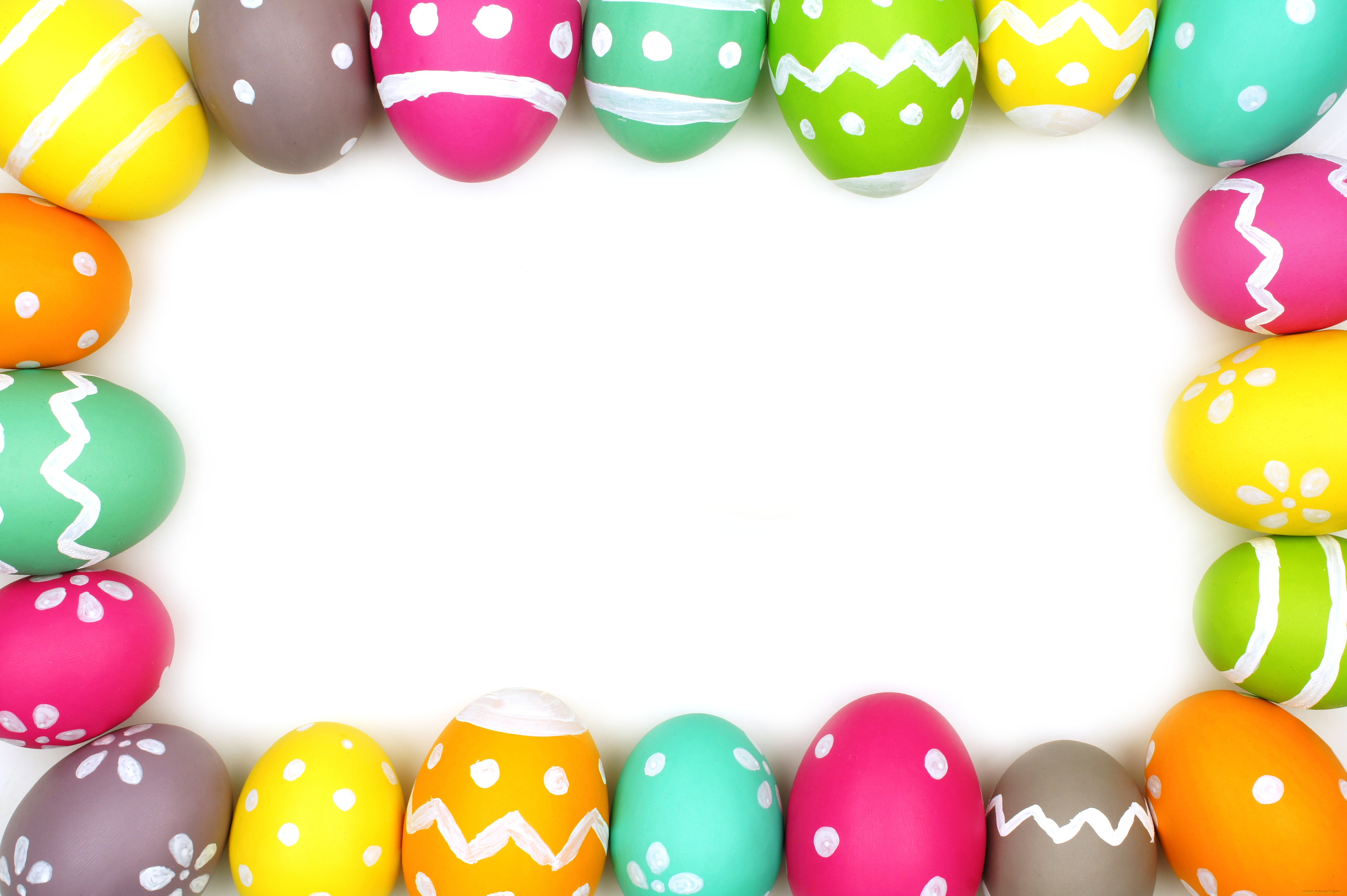 праздничные, пасха, eggs, easter, рамка, colorful, decoration, spring, happy, frame, яйца, крашеные